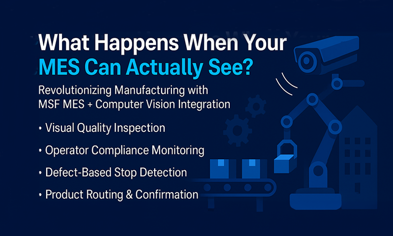 What Happens When Your MES Can Actually See?