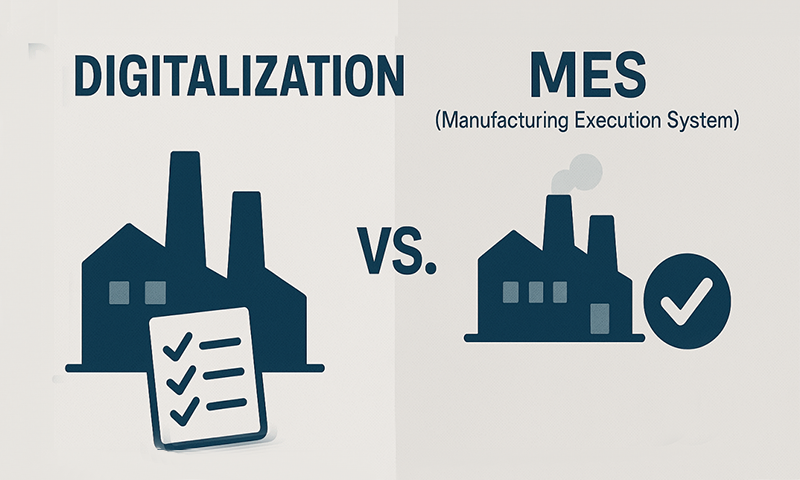 MES vs. Digitalization