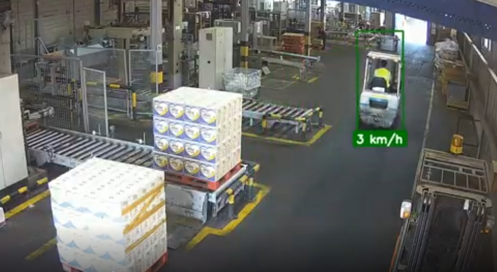 forklift speed detection